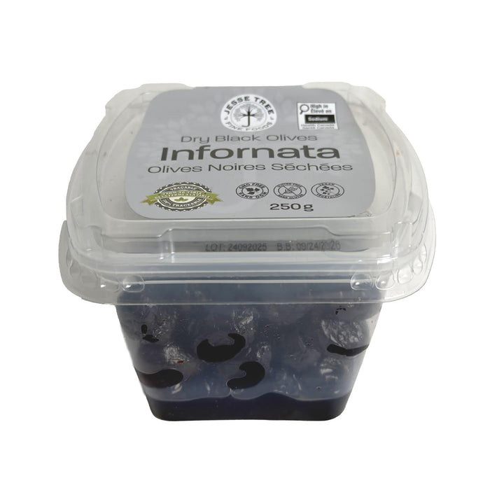 Jesse Tree Dry Black Infornata Olives (220 g)