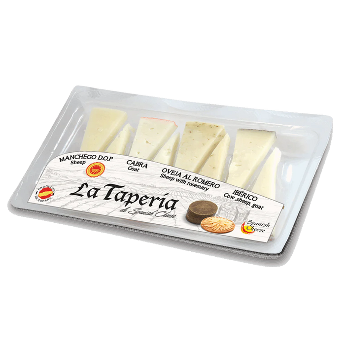 La Taperia 4-Cheese Mixed Wedges Platter  (125 g)