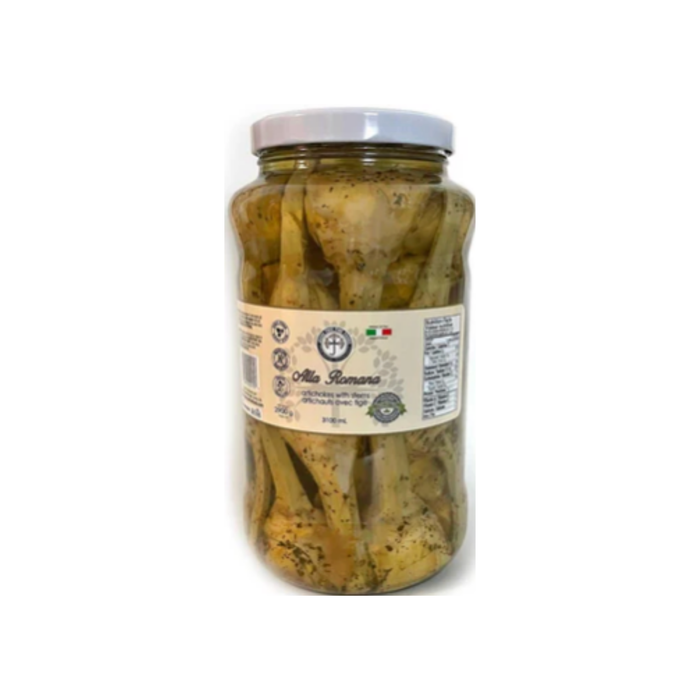 Jesse Tree Alla Romana (Whole Stem) Artichokes (3.1 L)