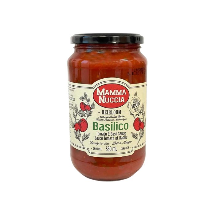 Mamma Nuccia Ready-to-Eat Tomato-Basil Sauce (580 mL)