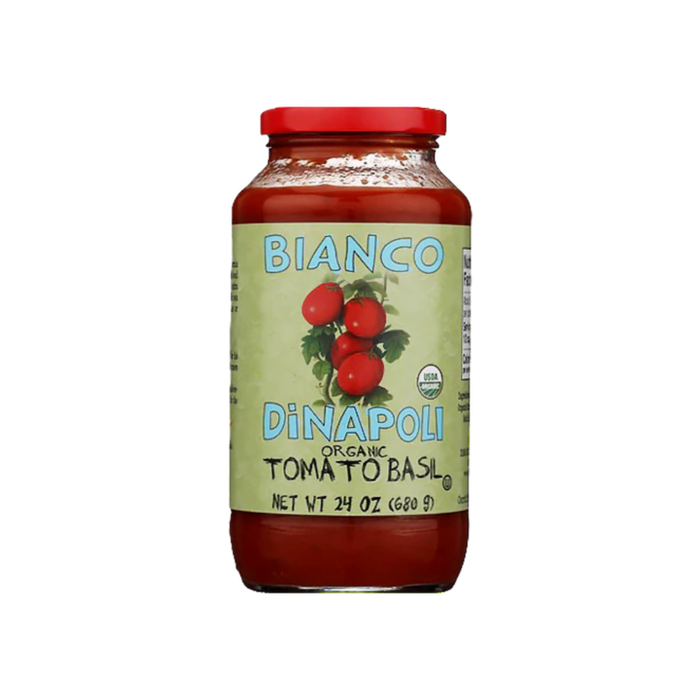 Bianco DiNapoli Organic Tomato Basil Sauce (680 g)