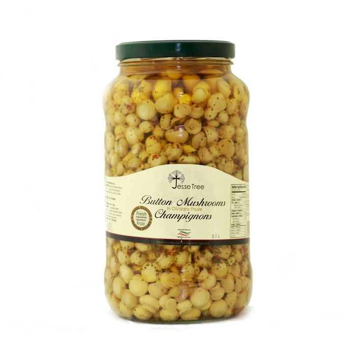 Jesse Tree Button Mushrooms in Oil (3.1 L)