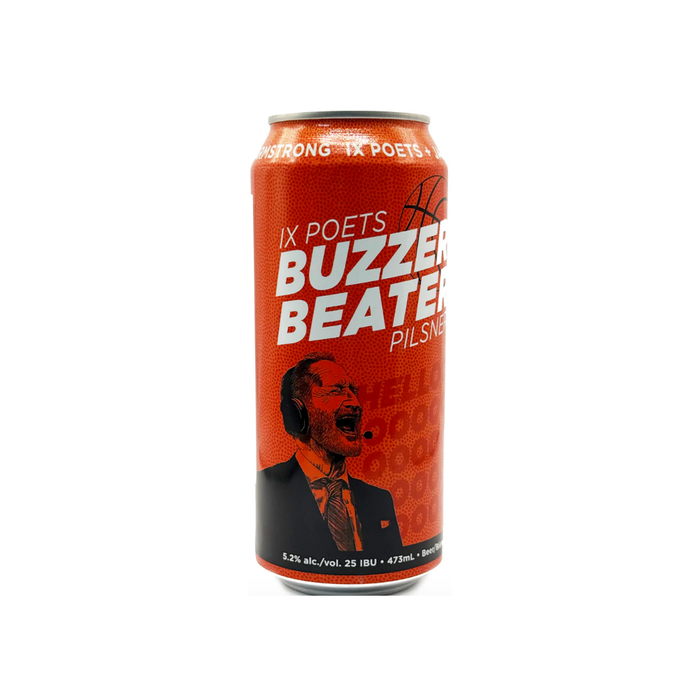 IX Poets Buzzer Beater Pilsner (473 mL)