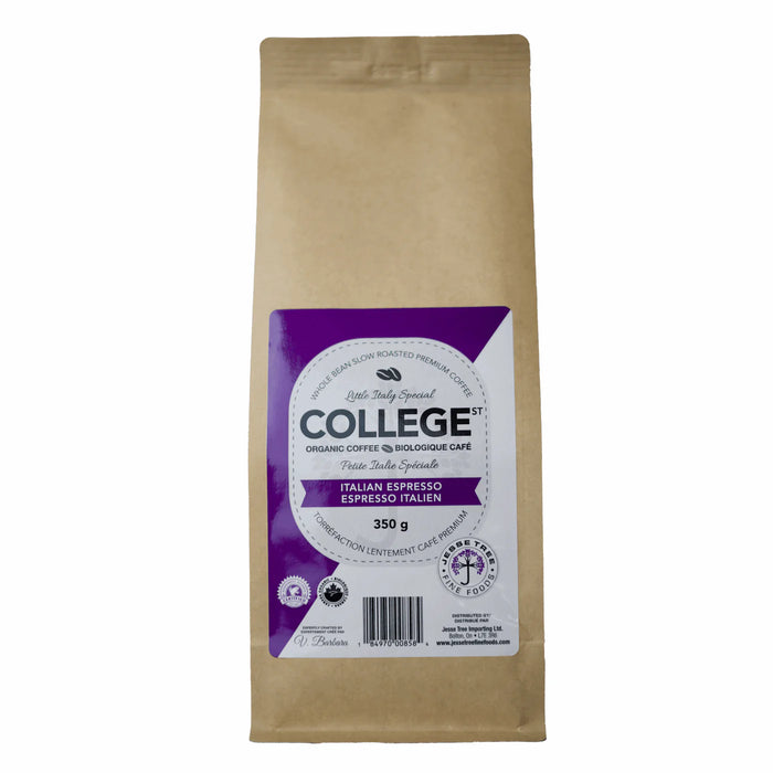 Jesse Tree College St. Organic Whole Bean Espresso (350 g)