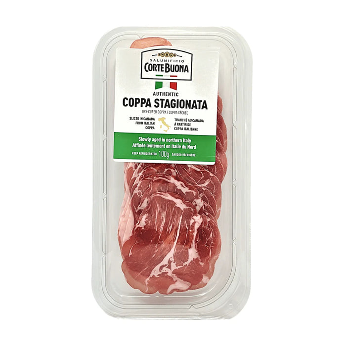 Corte Buona Coppa Stagionata Slices (100g)