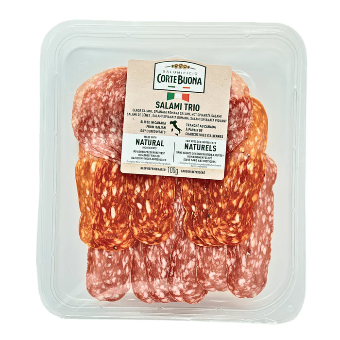 Corte Buona Salami Trio ABF Slices