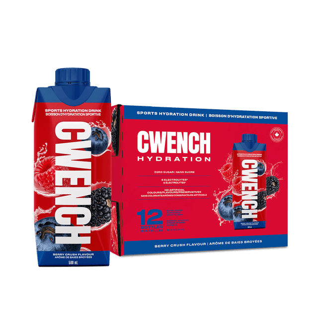 Cwench Hydration Sports Drink Berry Crush (500 mL)
