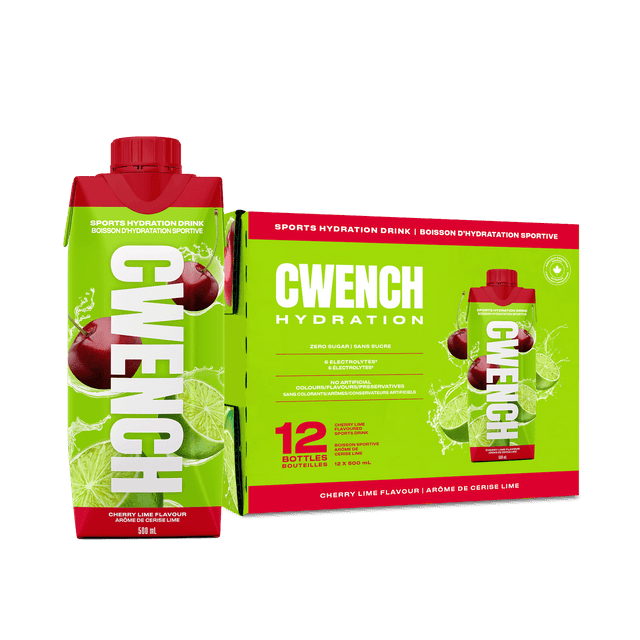 Cwench Hydration Sports Drink Cherry Lime (500 mL)