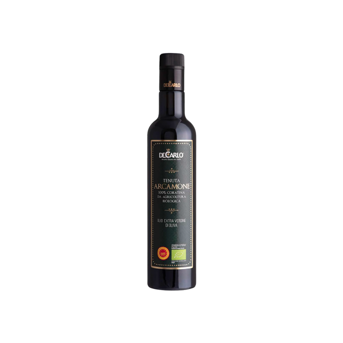 DeCarlo Tenuta Arcamone Organic Extra Virgin Olive Oil (500 mL)