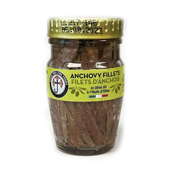 Jesse Tree Anchovy Fillets in Olive Oil (80 g)