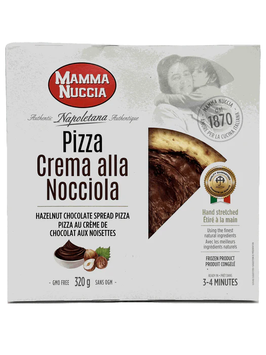 Mamma Nuccia Frozen Hazelnut Chocolate Spread Pizza (320 g)