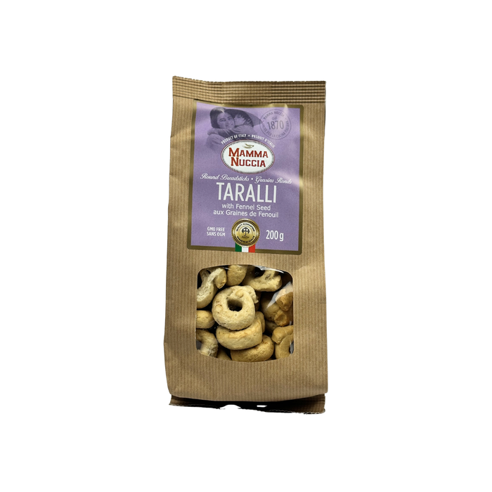 Mamma Nuccia Taralli with Fennel Seed (200 g)