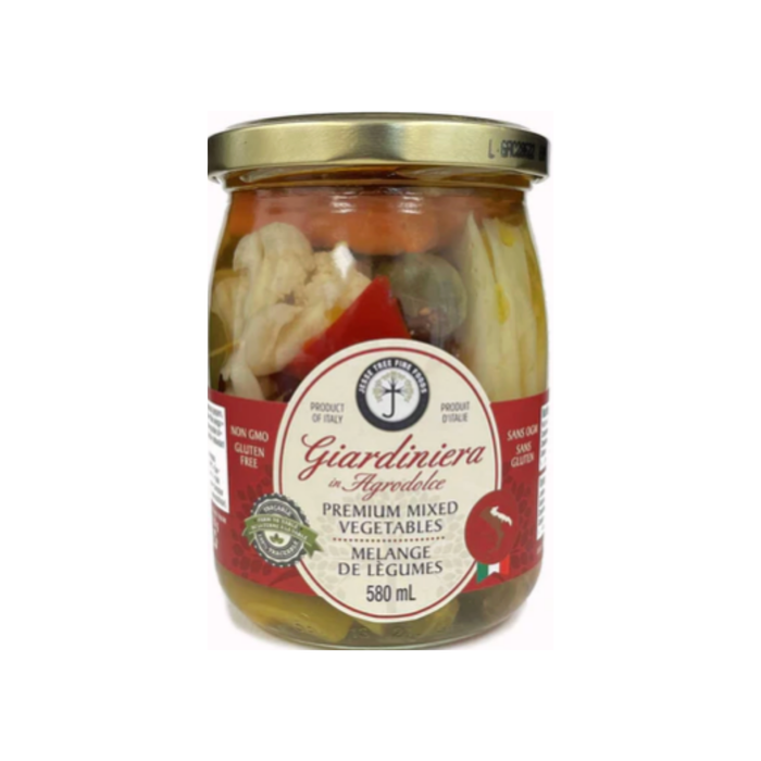 Jesse Tree Giardiniera Sweet & Sour Vegetables (580 mL)