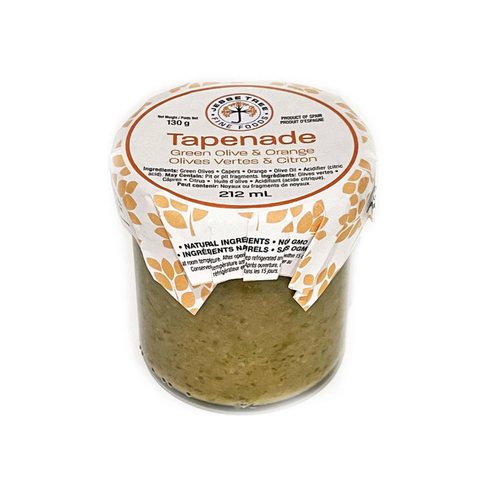 Jesse Tree Green Olive & Orange Tapenade Spread (212 mL)