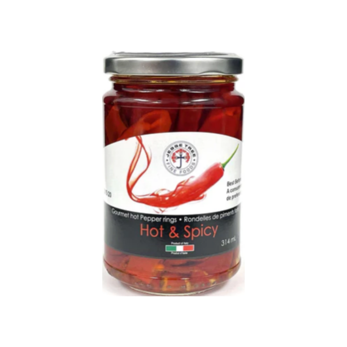 Jesse Tree Hot Pepper Rings (314 mL)