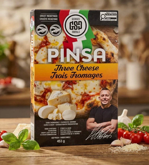 3 Cheese Pinsa Pizza 453g (6 Pack)