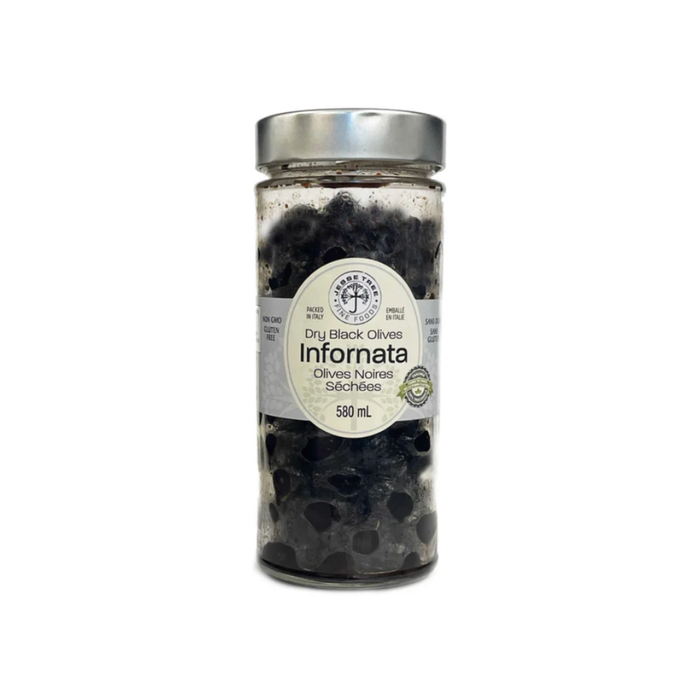 Jesse Tree Dry Cured Infornata Olives (580 mL)