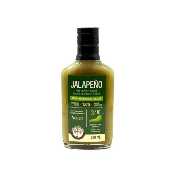 Jesse Tree Jalapeño Hot Pepper Sauce (200 mL)