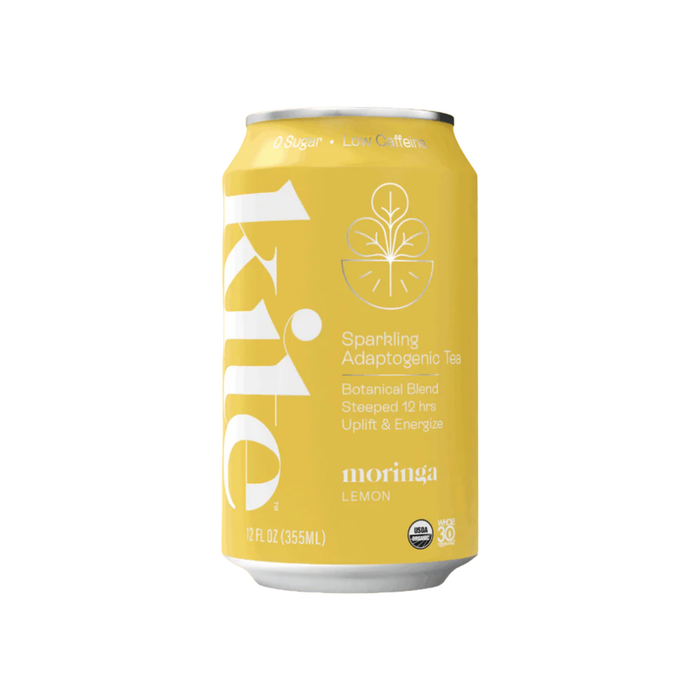 Kite Moringa Lemon Sparkling Adaptogenic Tea (355 mL)