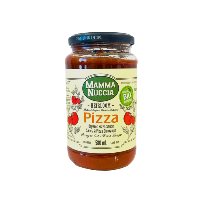 Mamma Nuccia Organic Ready-to-Eat Pizza Sauce (580 mL)