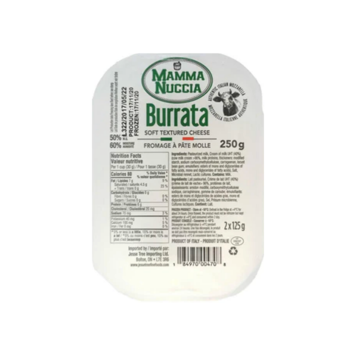Mamma Nuccia Burrata (2 balls x 125 g)