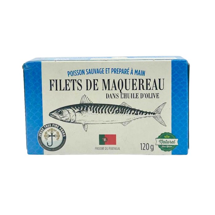Jesse Tree Mackerel Fillets in EVOO Tin (120 g)