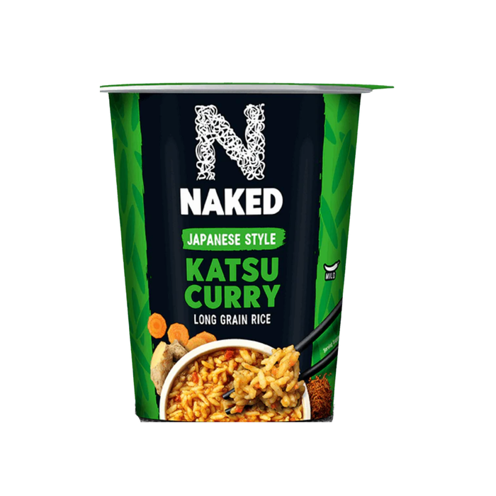 Naked Japanese Style Katsu Curry Long Grain Rice (104 g)