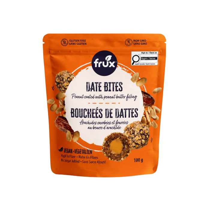 Frux Peanut Date Bites with Peanut Butter Filling (100g)