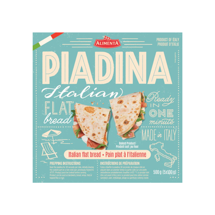 Alimenta Frozen Mini Piadina Romagnola IGP (5Pcs per pack)