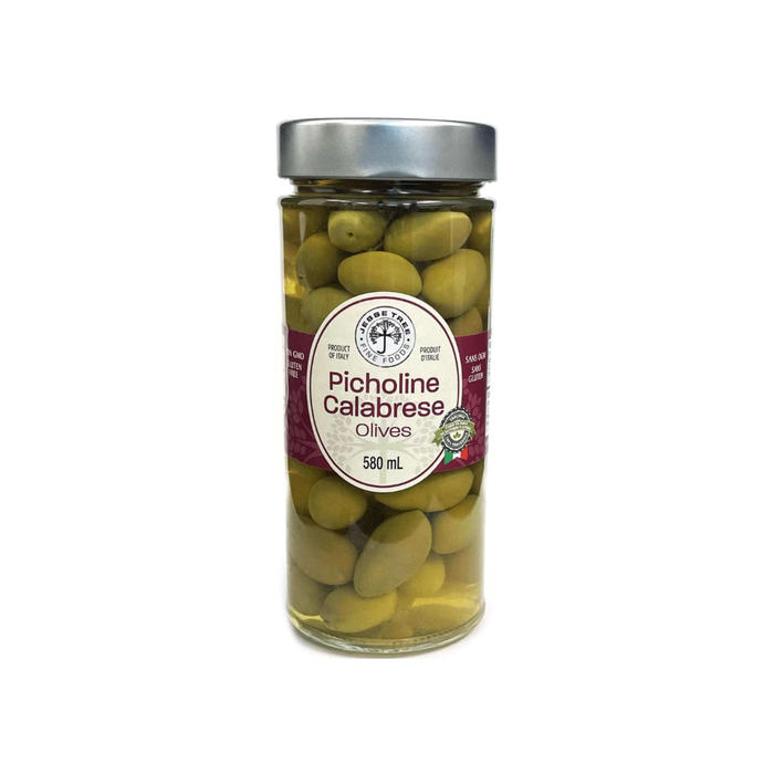 Jesse Tree Picholine Calabrese Olives (580 mL)