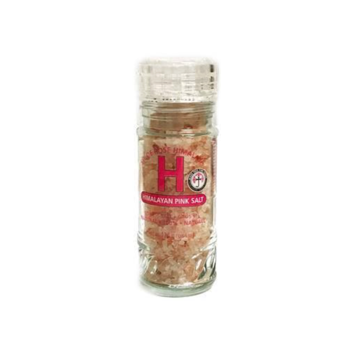 Jesse Tree Coarse Himalayan Pink Salt in Glass Grinder (120 g)