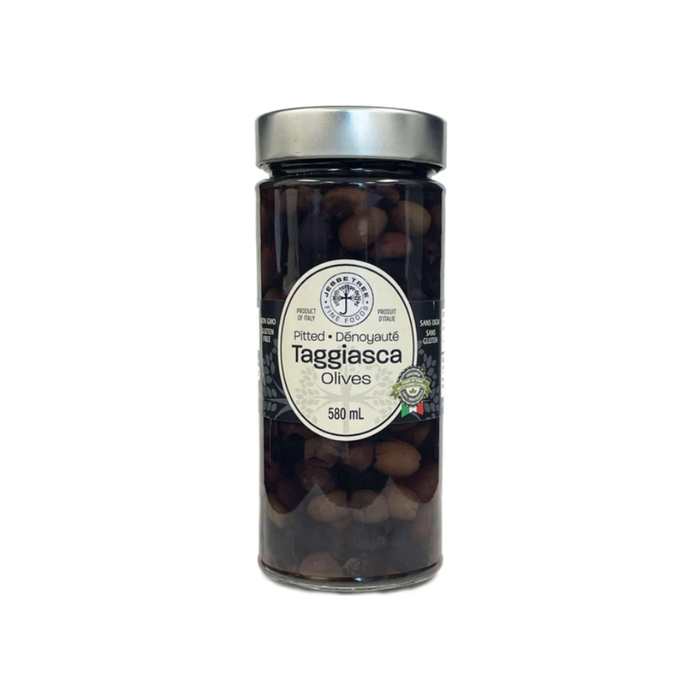 Jesse Tree Pitted Taggiasca Olives (580 mL)