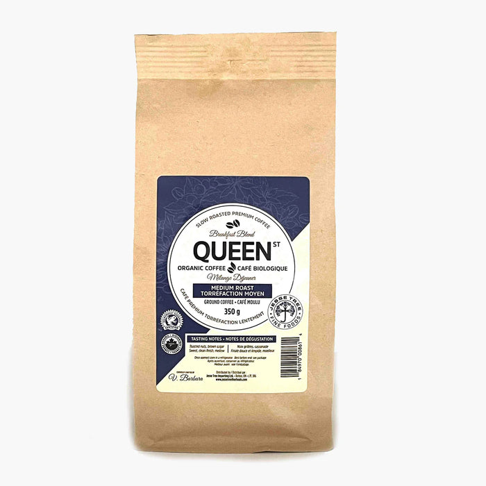 Jesse Tree Queen St. Organic Medium Roast Ground Coffee (350 g)
