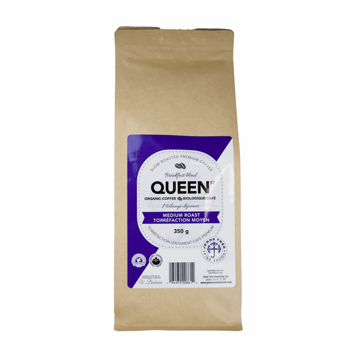 Jesse Tree Queen St. Organic Medium Roast Whole Bean Coffee (350 g)