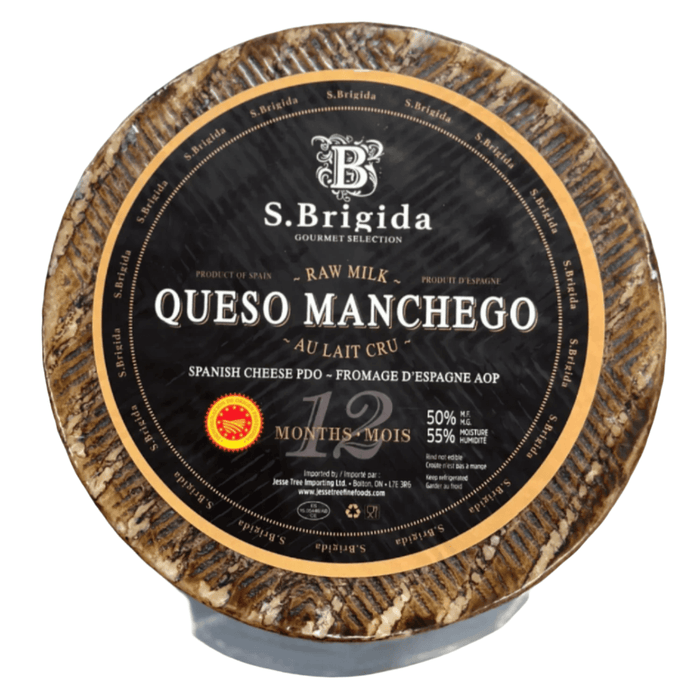S. Brigida 12-Month Aged Raw Queso Manchego (500 g)