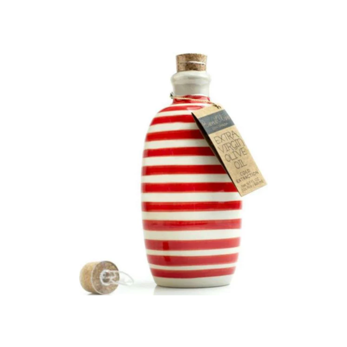 Red Ceramic Arbequina Extra Virgin Olive Oil (500 mL)