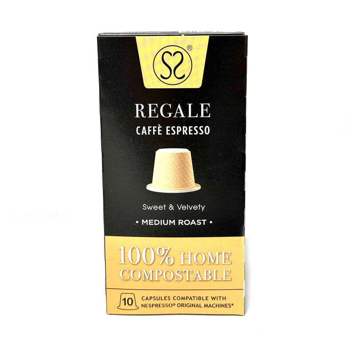 Massimo Caffè Regale Medium Roast Espresso Capsules (10 capsules)