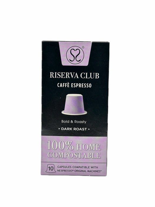 Massimo Caffè Riserva Club Dark Roast Espresso Capsules (10 capsules)