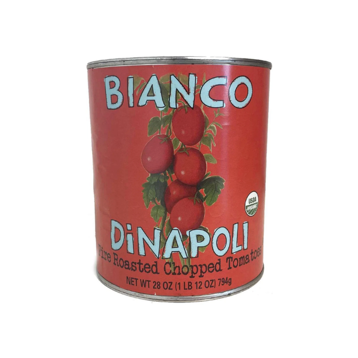 Bianco DiNapoli Organic Fire Roasted Chopped Tomatoes (794 g)