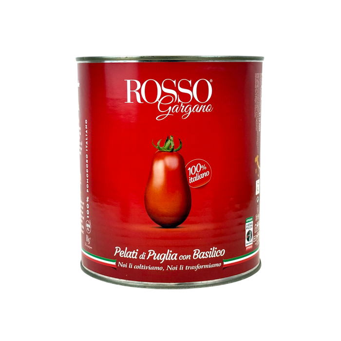 Rosso Gargano Peeled Tomatoes with Basil (3 kg)