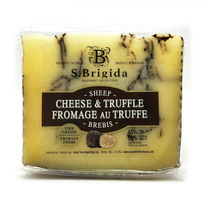 S. Brigida Sheep Cheese With Truffle Wedges (150 g)