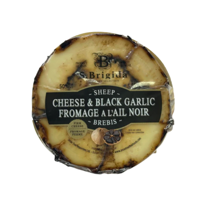 S. Brigida Baby Black Garlic Sheep Cheese (190 g)