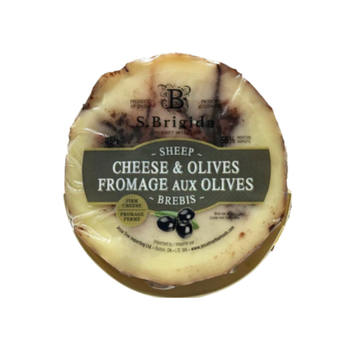 S. Brigida Baby Sheep Cheese with Olives (190 g)
