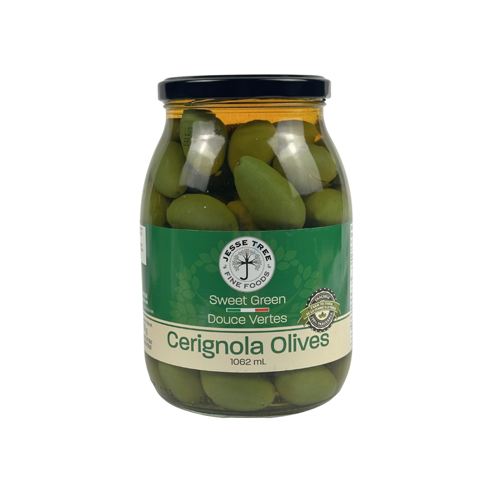 Jesse Tree Sweet Green Cerignola Olives (1062 mL)