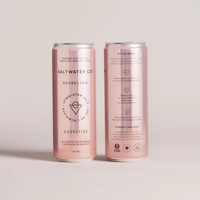 Saltwater Co Sparkling Himalayan Salt Water (355 mL)