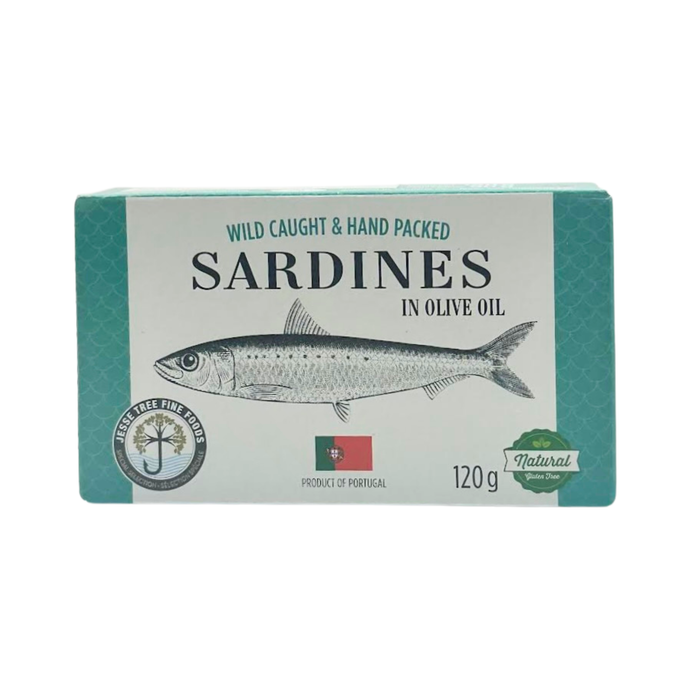 Jesse Tree Sardine Fillets in EVOO Tin (120 g)
