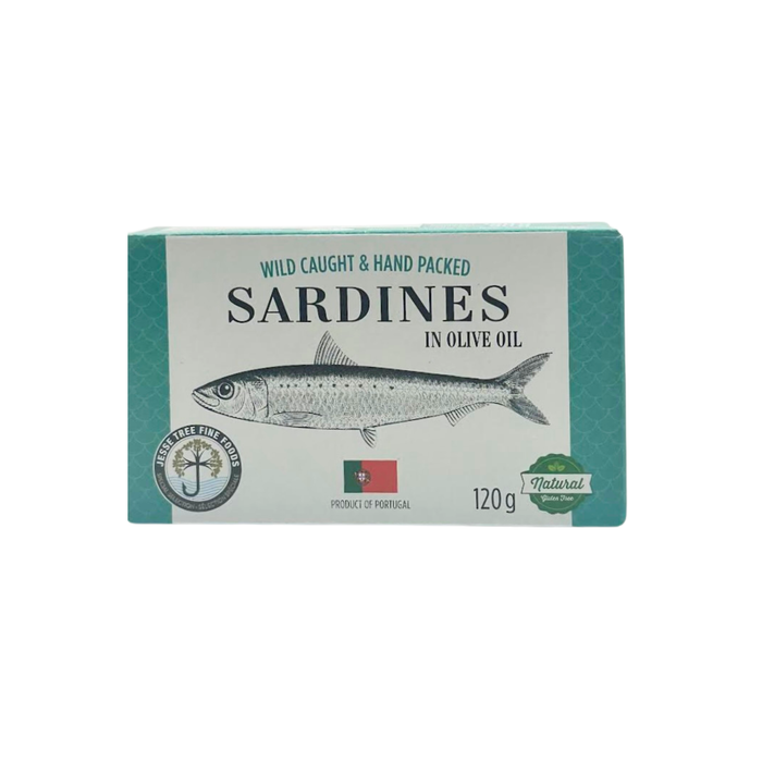 Jesse Tree Sardine Fillets in EVOO Tin (120 g)