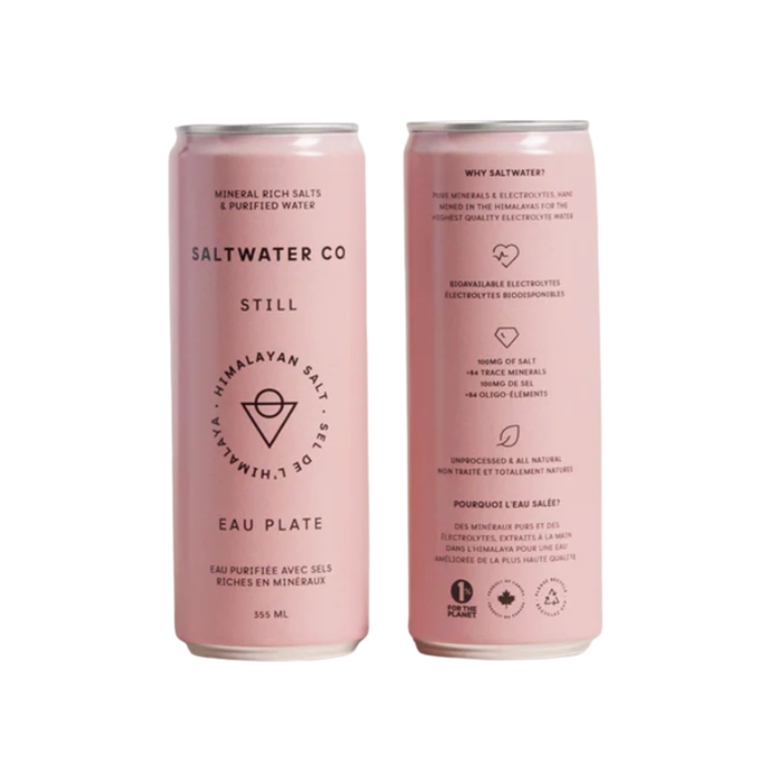 Saltwater Co Still Himalayan Salt Water (355 mL)