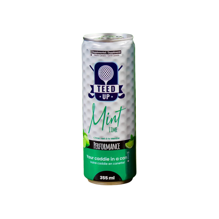 Teed Up Performance Mint Lime  (6 pack, 355 mL)