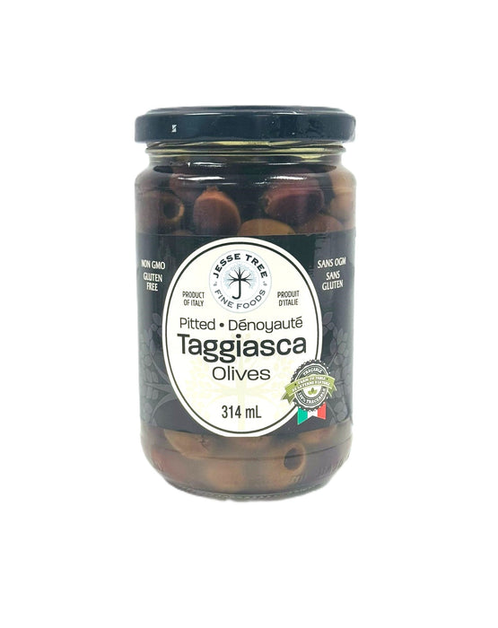 Jesse Tree Pitted Taggiasca Olives in Oil (314 mL)